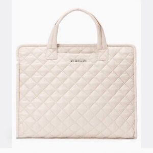 MZ Wallace Medium Metro Box Tote - Mushroom, M